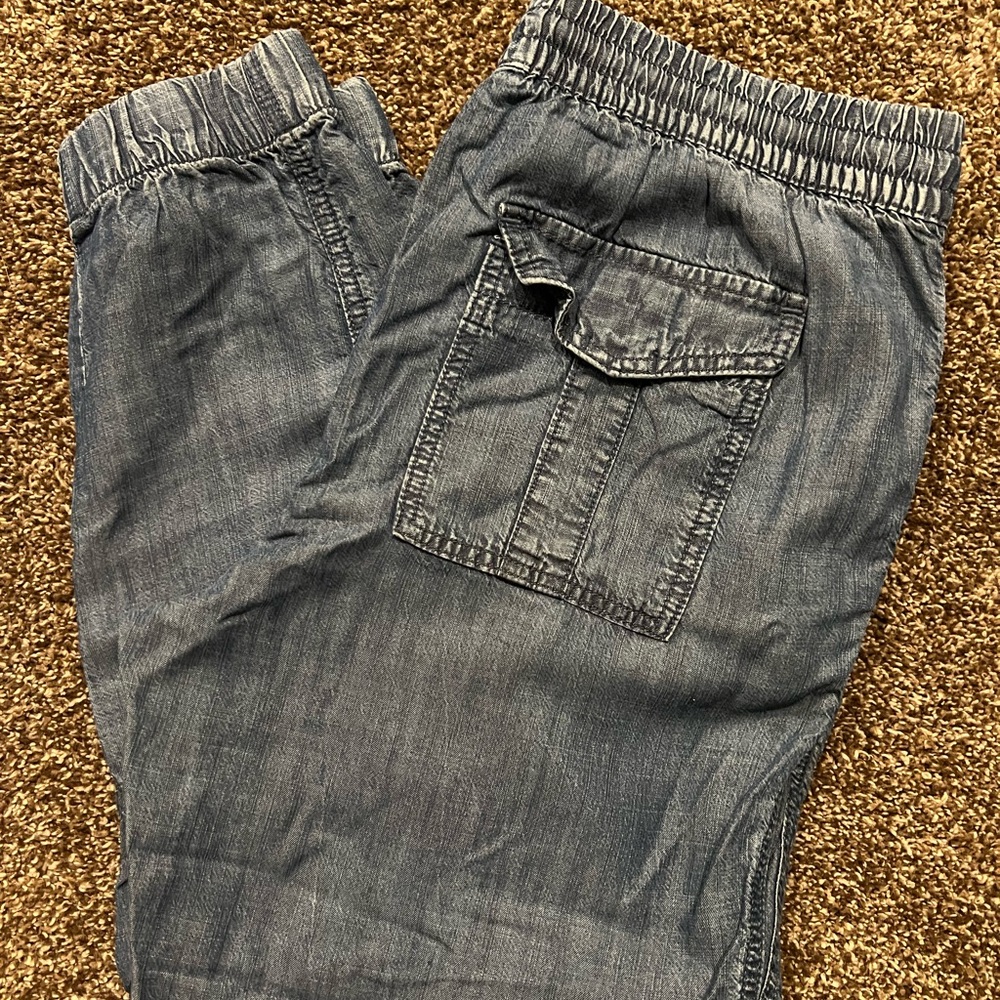 GAP light jean jogger pants